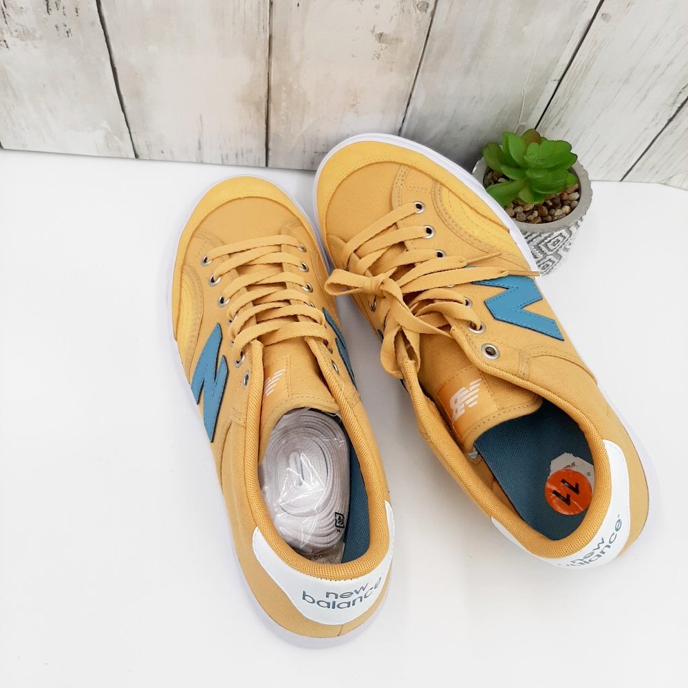 New Balance Numeric 212 Yellow Stone Skate Sz 11 - Picture 3 of 9